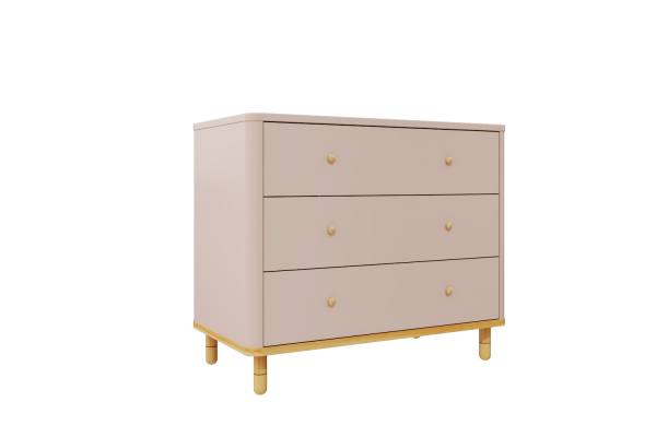 Comoda Joy 3 Gavetas V2- areia_pinus
