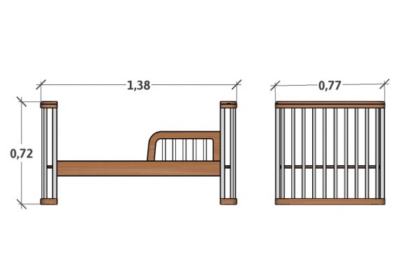 medidas - mini cama