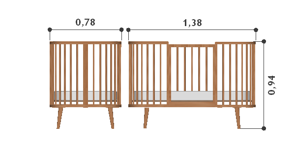 Coleção sonhos_mini cama