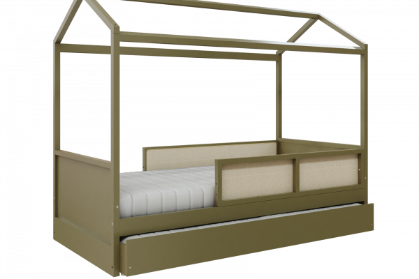 Cama link + Casinha + Auxiliar + 2 meia grade - paha - cacto