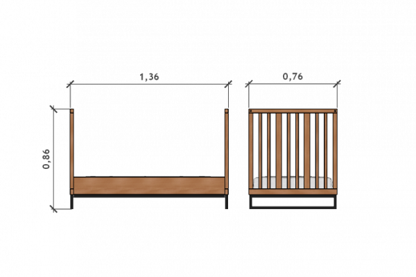 Coleção Fio-mini cama